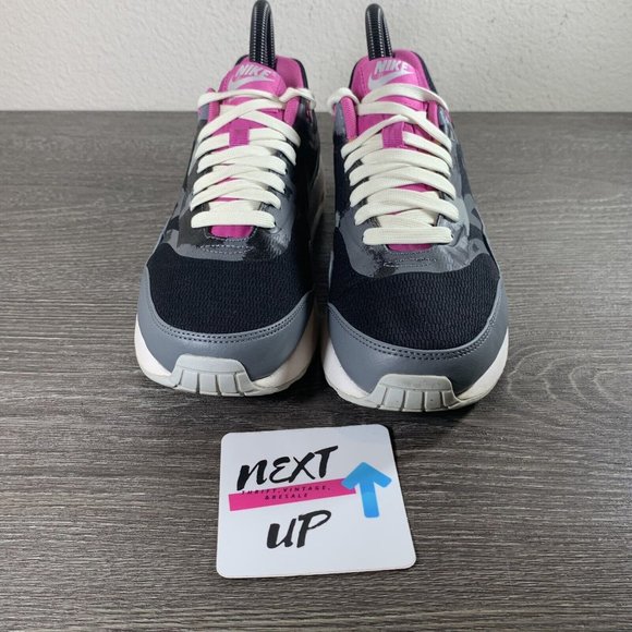 Nike Air Max 1 CMFT PRM‎ Black Pink Print Women’s Athletic Shoes Sneakers size 7 - Picture 2 of 8